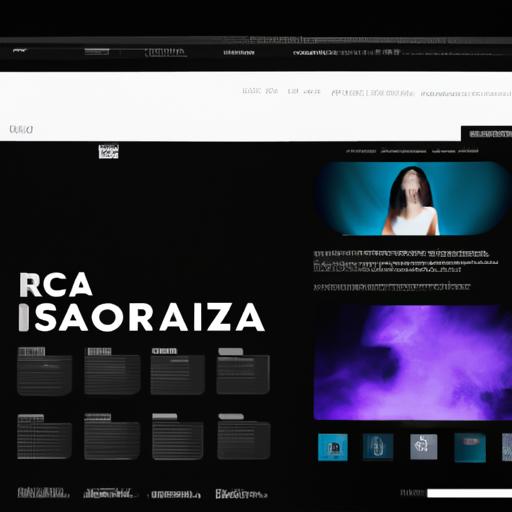 Captura de pantalla de la interfaz intuitiva y diseño atractivo del Portal Zacarias Raissa Sotero Video